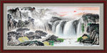 山水画 水墨山水画 意境山水画