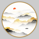 新中式山水画