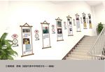 学校中华传统文化墙发展史文化