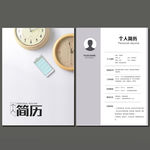 淡雅简历模板