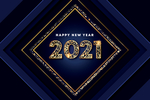 2021金色文字背景