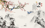 家和富贵背景墙
