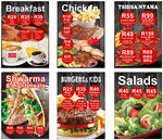 外贸快餐汉堡烤鸡腿沙拉