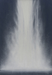瀑布流水生财装饰画