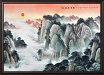 泰山日出泰山
