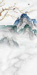 高档新款玄关山水 TIF分层