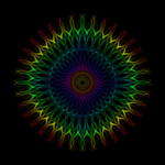 绚丽花纹GIF
