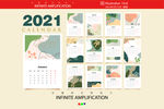 2021年日历
