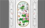 新中式背景墙