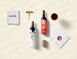 酒水logo饮料包装样机