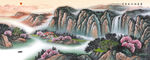 山水画 水墨山水画 意境山水画