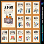 法律海报 法律展板