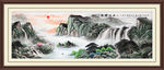 山水画水墨山水画意境山水画