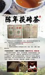 茯砖茶海报图片