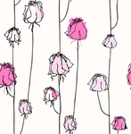 花型 花朵 花紋  数码印花