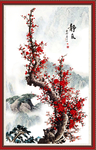 国画梅花