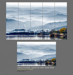 山水画 水墨山水画 意境山水画