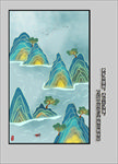 玄关山水