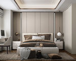 现代简约卧室室内设计