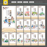 社区文化 社区展板 文明社区