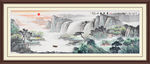山水画水墨山水画意境山水画