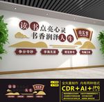 阅览室文化墙