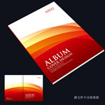 红色画册封面 红色封面
