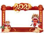 牛年门头 新年美陈