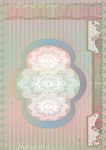暗淡 花样证书纹