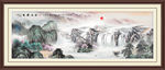 山水画水墨山水画意境山水画