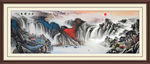 山水画水墨山水画意境山水画