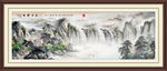 山水画水墨山水画意境山水画