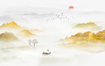 禅意山水画