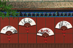 新中式古典装饰背景
