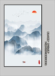玄关山水画