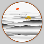 禅意山水画