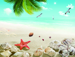 海边蓝天