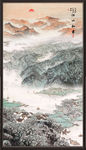 山水画水墨山水画意境山水画