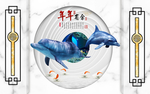 新中式背景墙