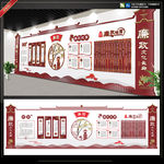 高端党建廉政文化长廊展厅