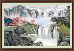 聚宝盆山水