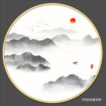 意境山水装饰画