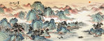 山水画 水墨山水画 意境山水画