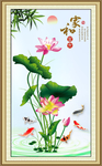 荷花图