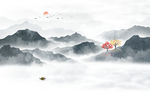 中式山水画