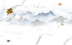 简约高端新山水画 TIF分层