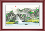 山水国画