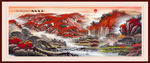山水画水墨山水画 意境山水画