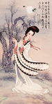 贵妃醉酒 仕女图