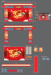 春节新年国潮门头美陈